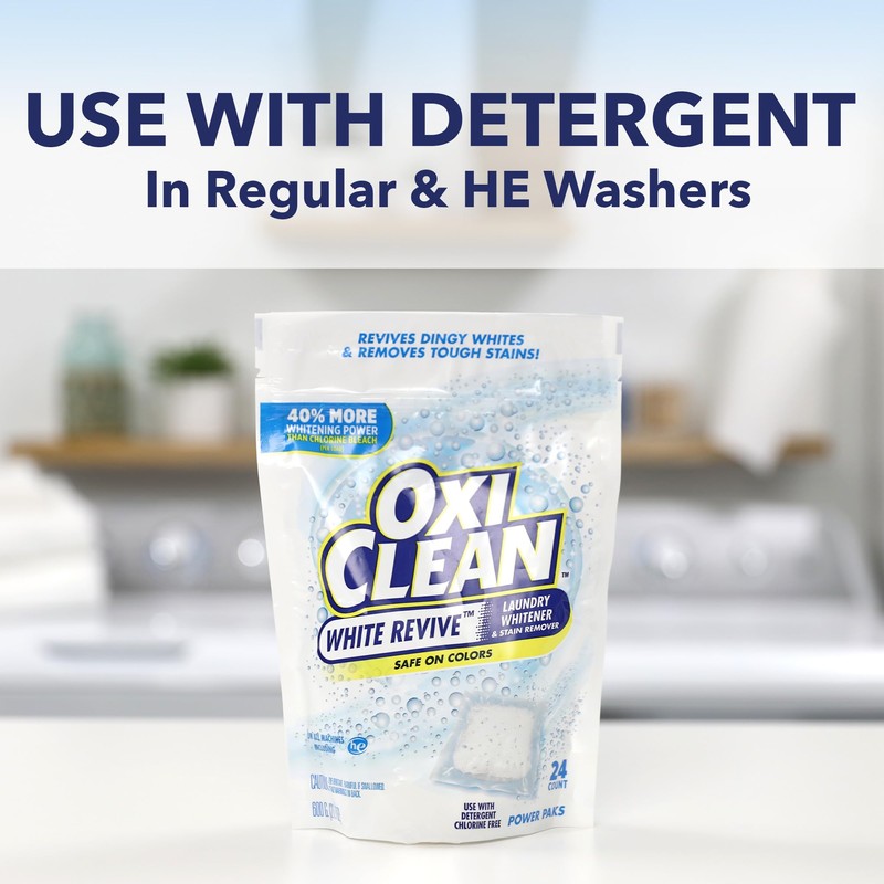 OxiClean OxiClean White Revive Laundry Whitener and Stain Remover Power