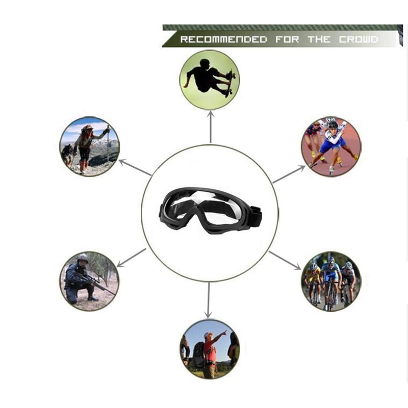 HONGCI 2 Pack Safety Glasses,Anti Fog and UV Protection Protective