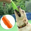 Dog Frisbee Rubber Pet Puppy Safe Exercise Fetch Outdoor Training