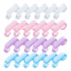 24 Pzs Cepillos Para Uñas Cepillos Limpieza De Uñas Plástico
