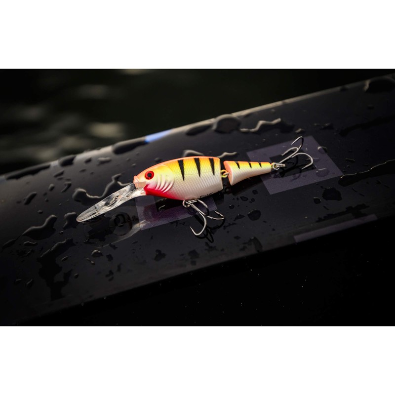 Flicker Shad Jointed Firetail MF Black Cougar 1/3 oz