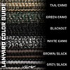 Call Lanyards for duck and goose calls - Color: White