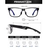 ANYLUV Reading Glasses for Men Blue Light Blocking, Premium Square
