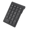 Black 22 Keys Mini Numpad Wireless Bluetooth Numeric Keypad For