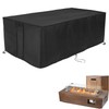 Youlvy Fire Pit Cover Rectangular 42 Inch,Propane Gas Fire Pit