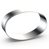 Oval Cookie Cutter Set Large - 5 Inch, 4 Inch,