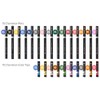 Chameleon Art Pens, 25-Pen Deluxe Set (15 Pens + 10