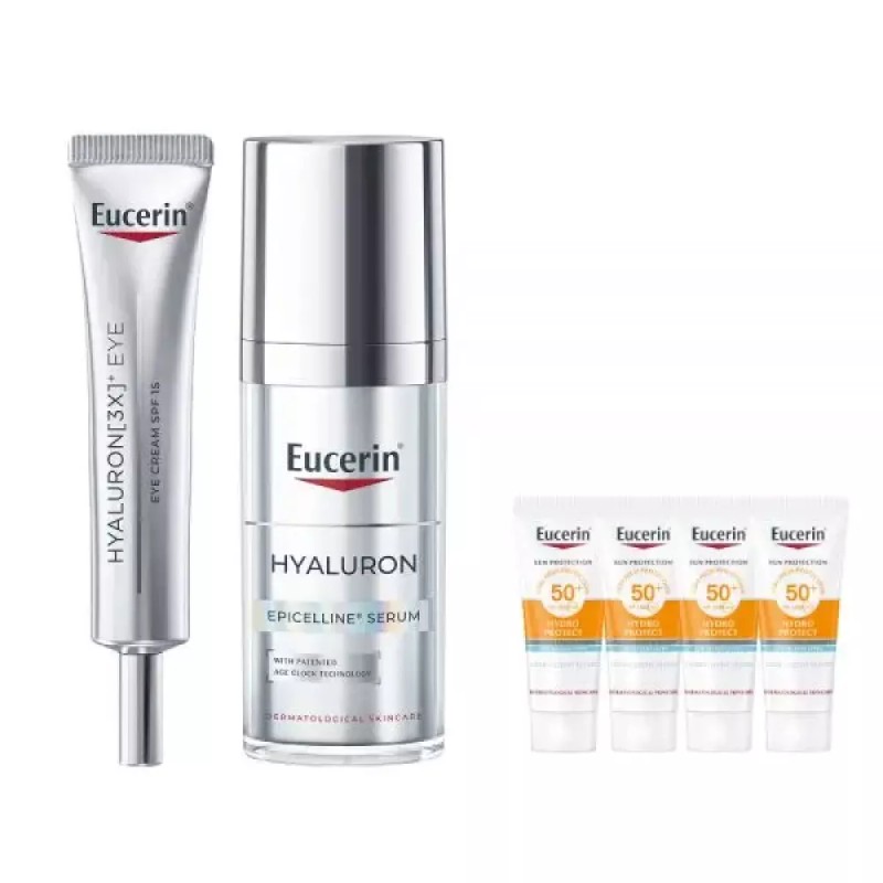 Yuselin 유세린 하이알루론 에피셀린 세럼 30ml + 아이크림 15ml 2종