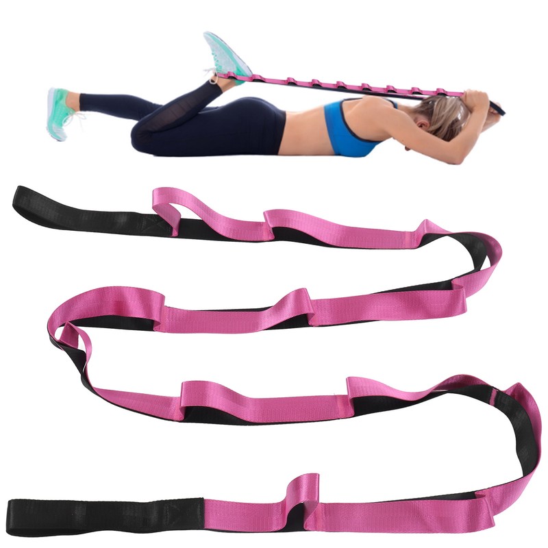 Stretch Strap Yoga Nylon Elastic Band Exercise Equipment for Home