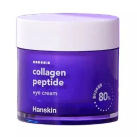 Hanskin 한스킨 대용량 콜라겐 펩타이드 아이크림 포 페이스 80ml, 1개 Hanskin Large Capacity Collagen Peptide Eye Cream for Face 80ml, 1 piece
