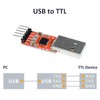 Aideepen CP2102 USB to TTL Converter HW-598, 5-pin Plug Module