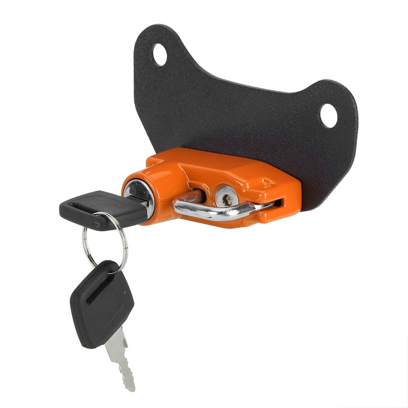 Motorcycle Modification Aluminum Alloy Helmet Lock Mount Hook Fit for
