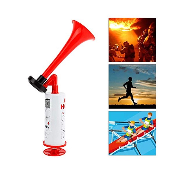 Hand Air Pump Horn Fire Alarm Sports Safety Boat Horn