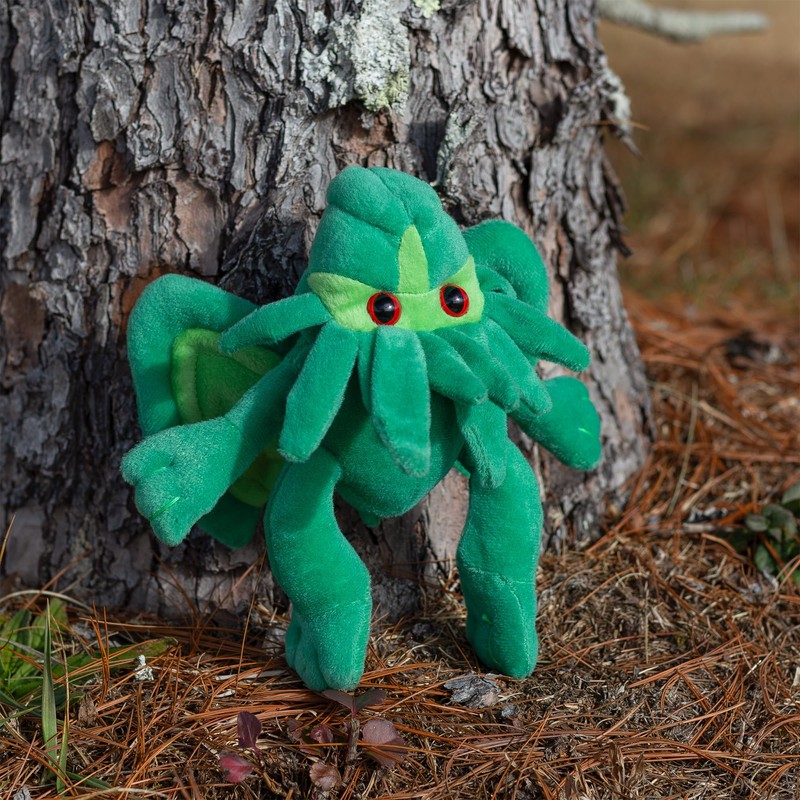 Toy Vault Mini Cthulhu Plush, 8-Inch; Stuffed Horror Toy Based