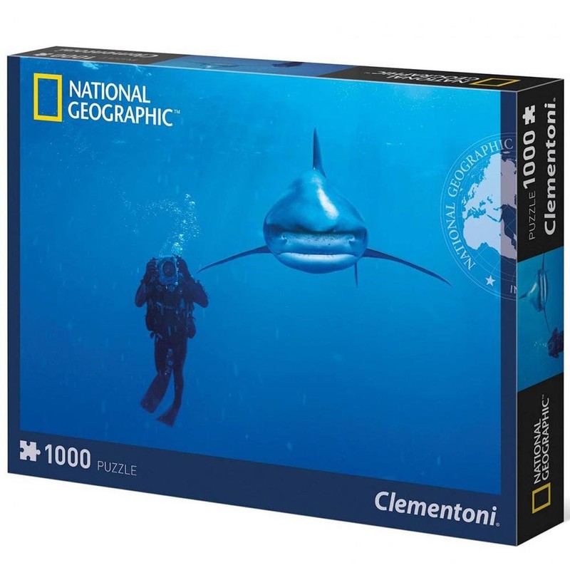 Clementoni "Whitetip Shark Puzzle (1000-Piece, Multi-Colour)