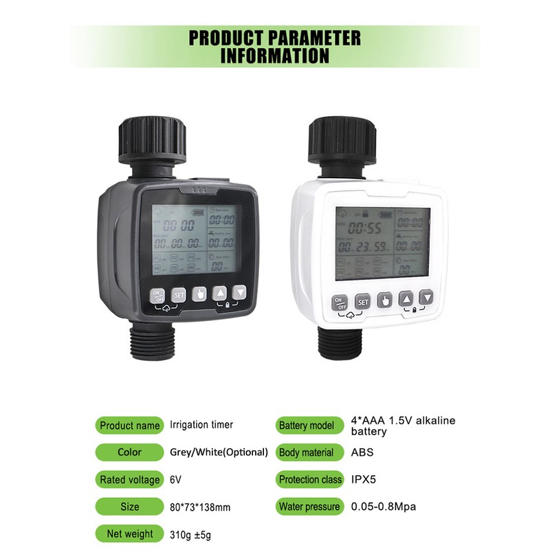 Sprinkler Timer,Water Timer Programmable Garden Outdoor Hose Faucet Timer with