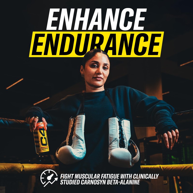 Cellucor Cellucor C4 Energy Carbonated Zero Sugar Energy Drink, Pre