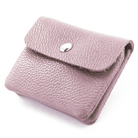 modamoda de P09 Italian Leather Women's Purse, Small, lilac