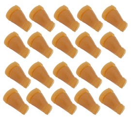 Chicken Plucker Drill Attachment Chicken Feather Plucker 20PCS Chicken Plucker Finger for Poultry (Short 4cm) Pruning Shears & Scissors