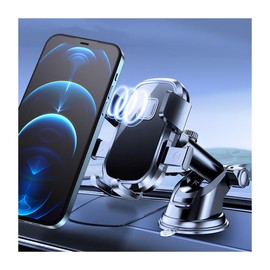 JNNJ Auto-Telefonhalterung, Multifunktionaler Rückspiegel Telefonhalter, Verstellbarer 360 Grad Drehbar Einstellbare Ständer KFZ Handy Halterung Für Alle Mobiltelefone