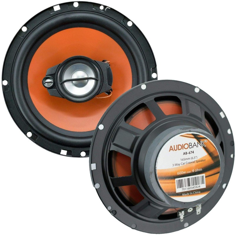 2 Pair of Audiobank 6.5" / 165 mm / 600