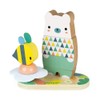 Janod Pure 2-in1 Wood Stackable Bear - 12+ Months -