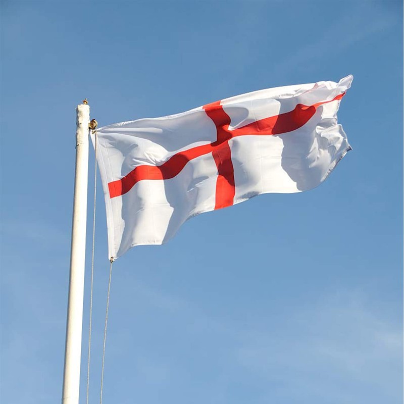 【Fly Breeze】Acbaeta 3 x 5 Foot England Flag, Quadruple Stitched