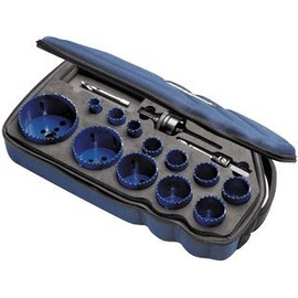 General Purpose 17 Pc. Bi-Metal Hole Saw Kit