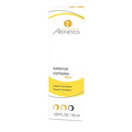 AESTHETICO External Complex - Anti-Ageing Emulsion for Mature Skin, Nourishes with Vitamin Complex and Provides Complete Oxidation Protection, 50 ml