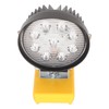 LED Work Light 27W Round Dual Level Adjustable Aluminum Housing
