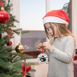 WaaHome Picture Frame Red Cardinal Christmas Ornaments - Keep Making Him Proud Memorial Gifts for Loss of Dad Father Grandpa Husband, in Memory of Dad Ornaments for Christmas Tree Decorations