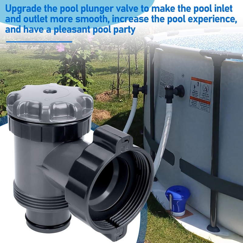 Plunger Valve for Intex Pools, Plunger Valve Connection Pool Pump