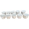 White Eggshell Cascarilla – Handmade Ritual Cups for Spiritual Cleansing