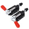 2Pcs Push Pull Toggle Clamp Tunable Woodworking DIY Quick Release