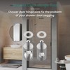Shuisen Shower Door Hinge Pin Stainless Steel Replacement Hinge Pin