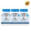 2+1 21st Sentry Vitamin K2 100mcg Veggie Capsules 110 tablets, 3 pcs / 2+1 21st센트리 비타민K2 100mcg 베지 캡슐 110정, 3개