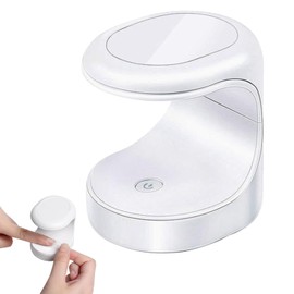 PAVIKE UV Light, Gel Nail Light, USB Type, 16W, Egg Shape, LED, Curing Light, For Resin, LED Nail Dryer, Lightweight, Easy to Carry, For Both Hands and Feets, For DIY Nails at Home