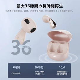 Bluetooth Earphones, Wireless Earphones, 2025 Newest Bluetooth Earphones, Hands-Free Calling, Built-in Microphone, Type-C Rapid Charging, Hi-Fi Sound Quality, Touch Control, Compact, Telework, Commute