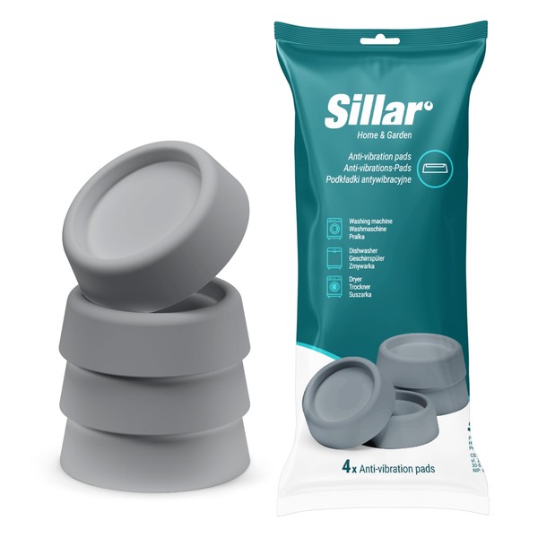 Sillar Universal Vibration Damper for Washing Machines & Dryers -