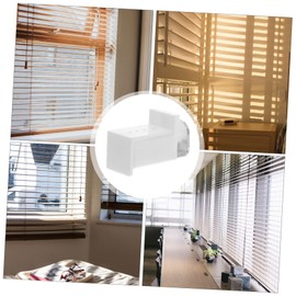 COHEALI 3sets Blind Window Brackets Blackout Rods Blind Holder Adjustable Mounting for Windows 4pcs*3