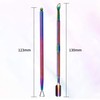 2PCS Stainless Steel Cuticle Pusher and Gel Scraper Set Salon