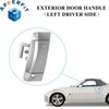 APPERFiT Exterior Door Handle Left Driver Side for 350Z 2003