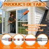 26FT High Reach Duster Cleaning Kit with 5-20 FTExtension Pole,