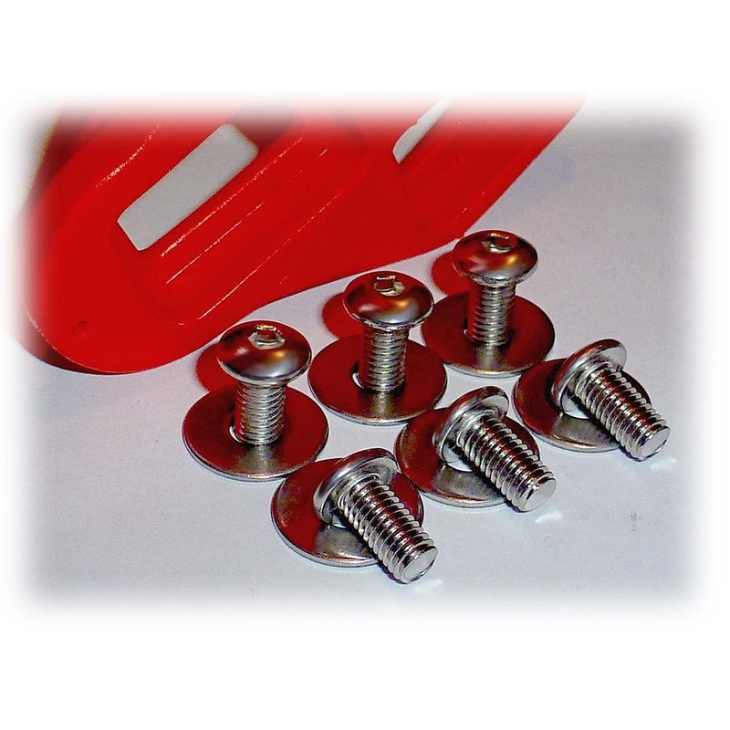 RTBolts 10mm Long Bicycle Shoe Cleat Attaching Bolt Set •