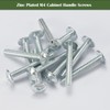 AMLOOPH M4 Door Knobs Cabinet Handles Screws, 12 Pack Kitchen
