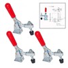 Xrten Pack of 3 Vertical Toggle Clamps, Toggle Clamp Vertical
