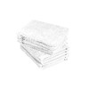 Pack of 10 Wash Mitts, 15 x 21 cm, 100%