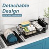 Doitsf Dish Drying Rack, 2 Tier Dish Racks for Kitchen