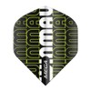 Winmau Mega Standard Logo Black & Green Dart Flights -