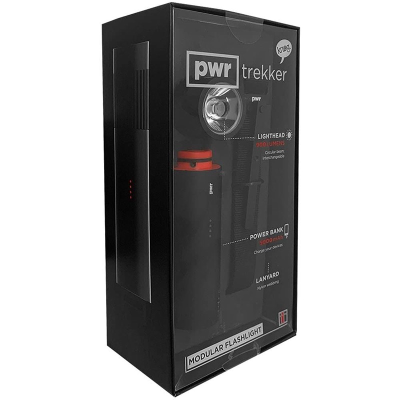 Knog PWR Trekker 1000 Lumens Adult Unisex, Black, One Size